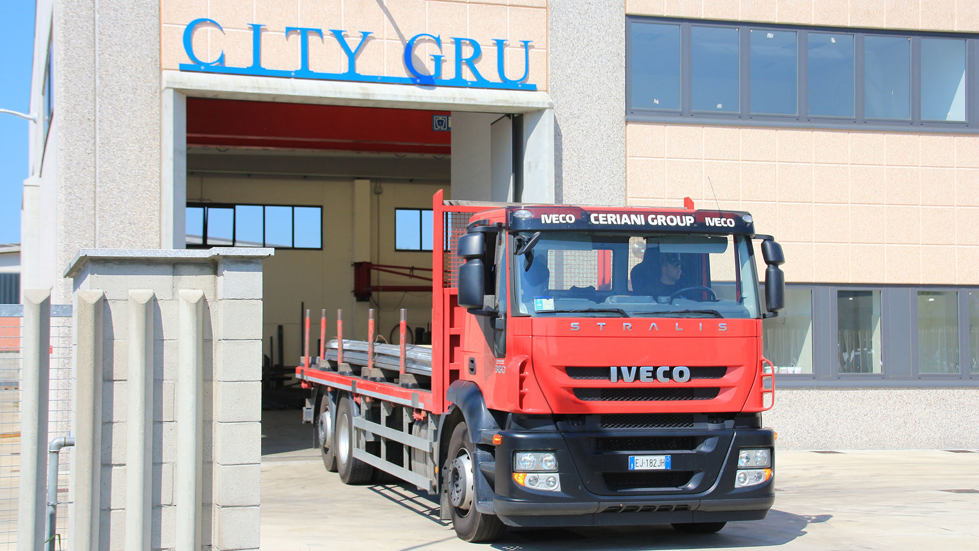 city gru azienda camion